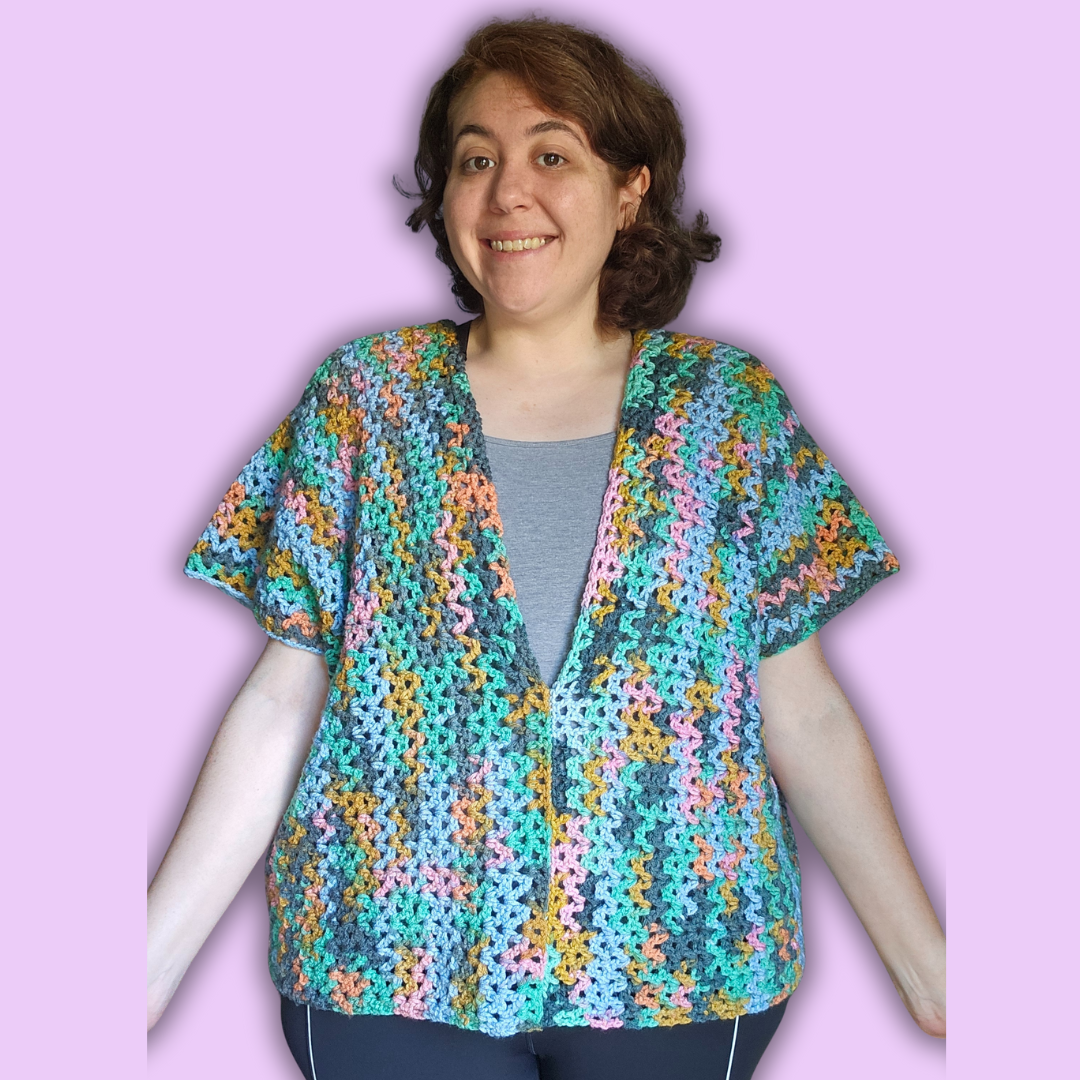 Crochet Rustic Summer Vest