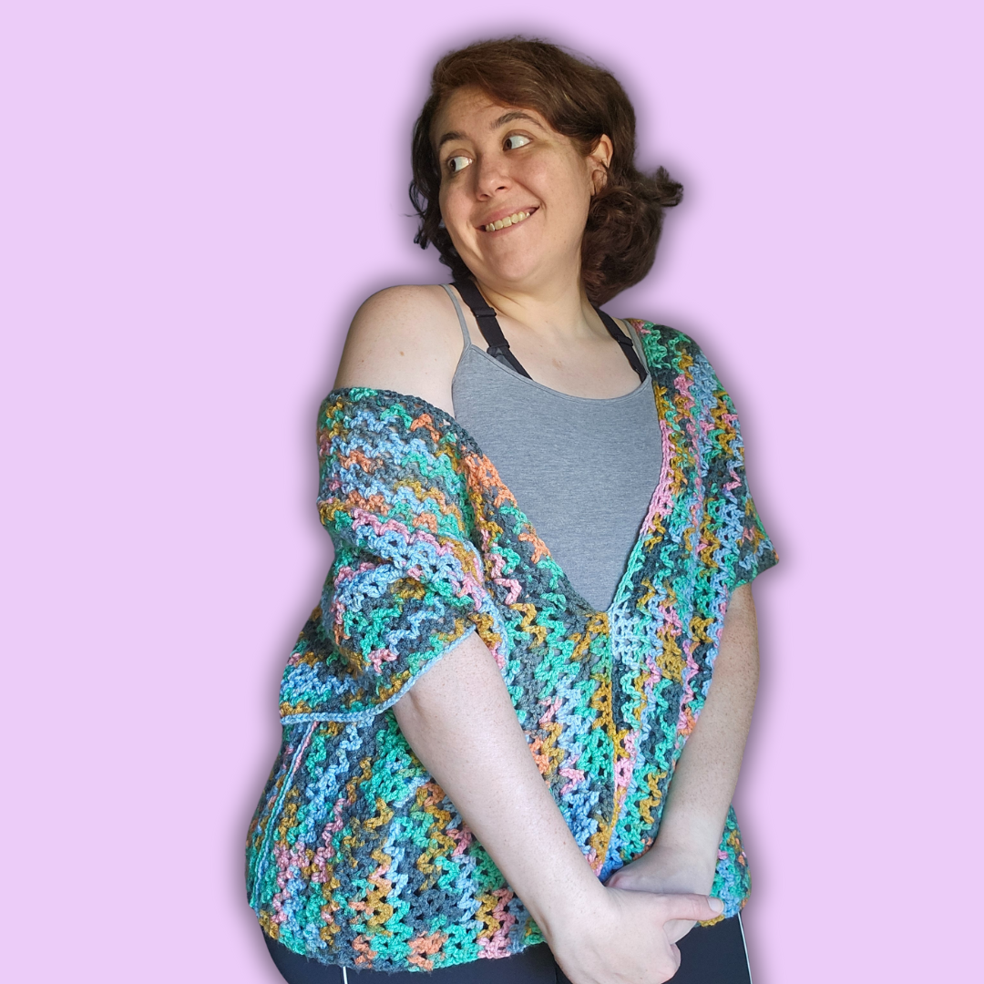 Crochet Rustic Summer Vest