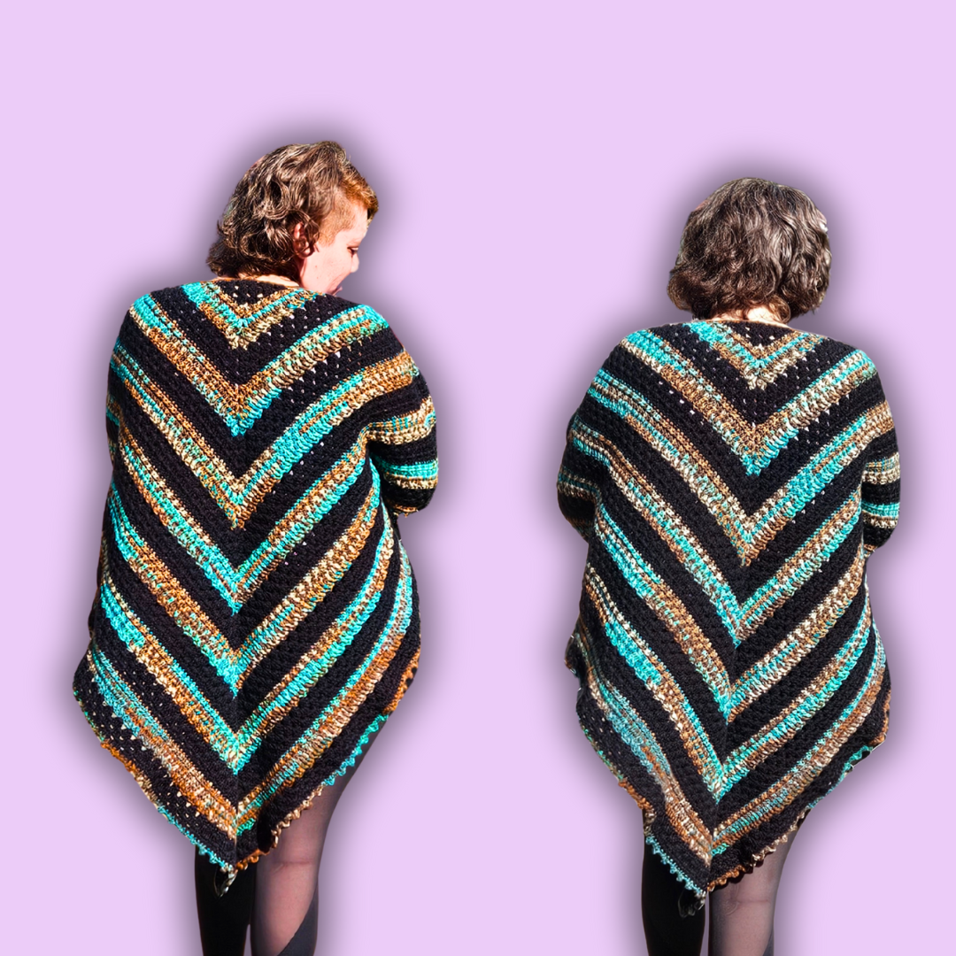 Wild Wisteria Shawl