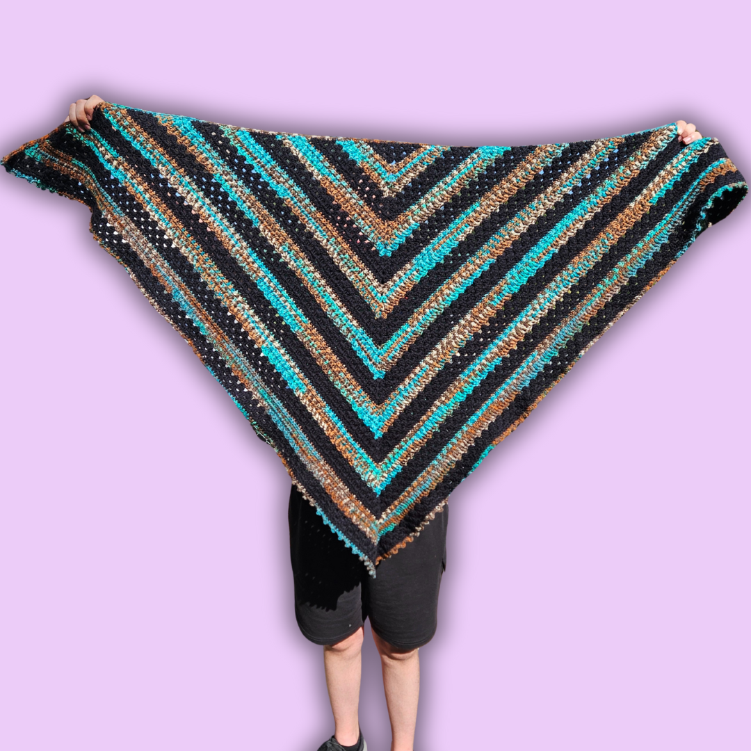 Wild Wisteria Shawl