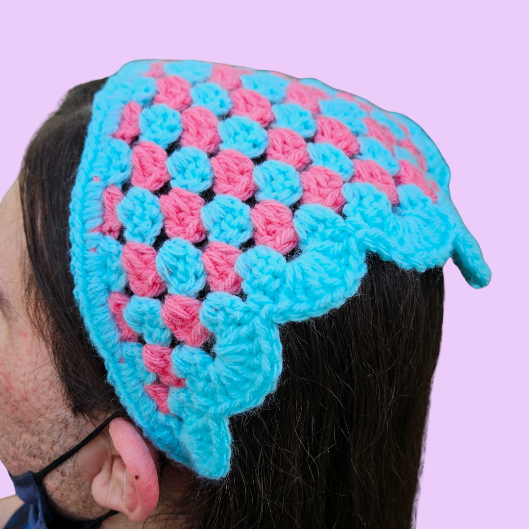 Granny Square Bandana's - Stripes