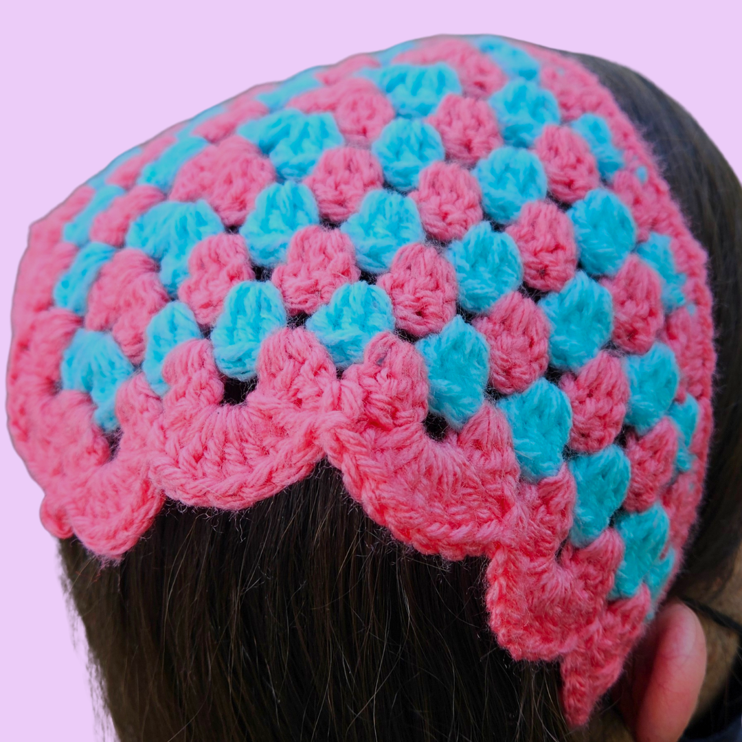 Granny Square Bandana's - Stripes