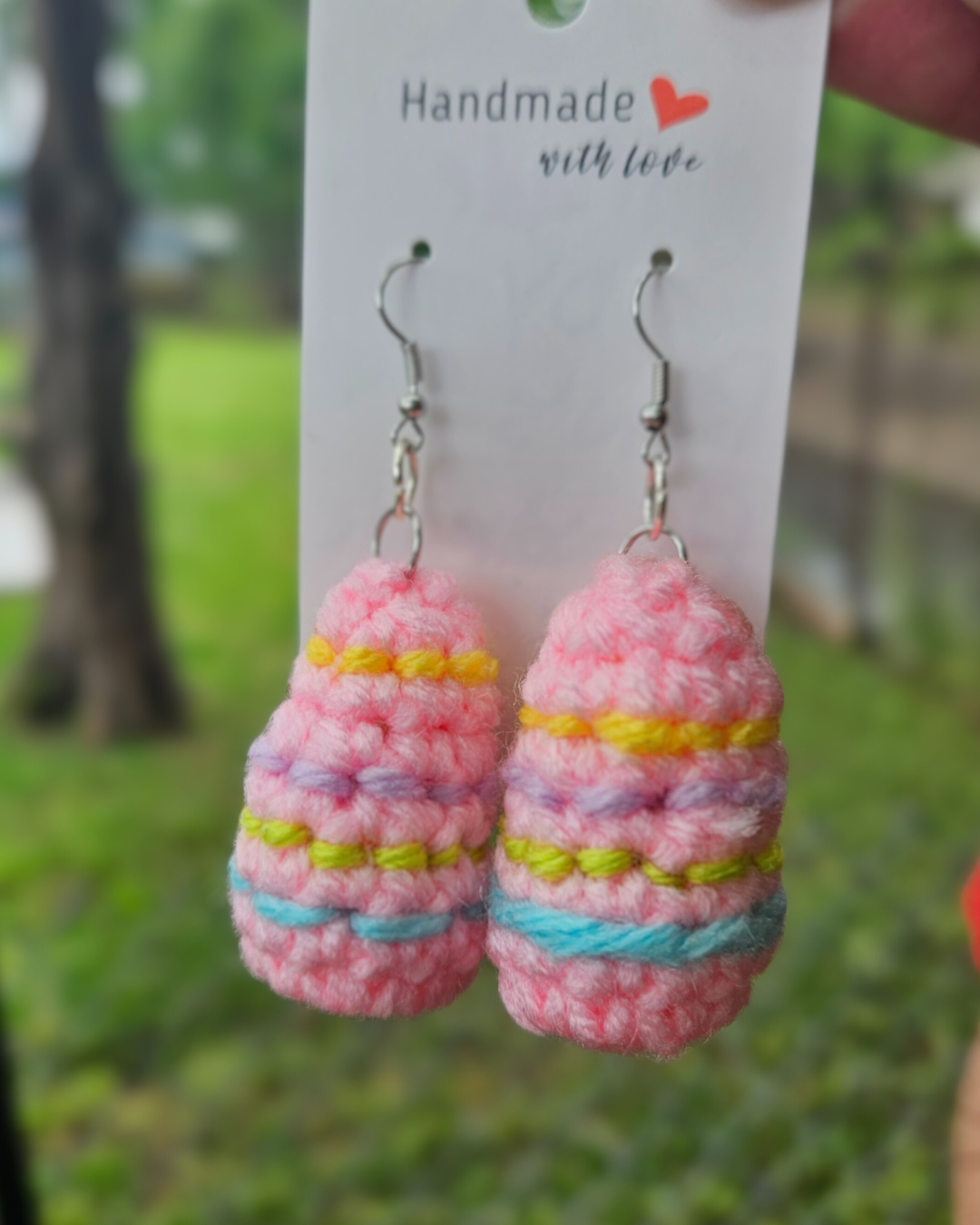 Handmade Holiday Earrings (Easter, Mardi Gras, St. Patrick's Day)