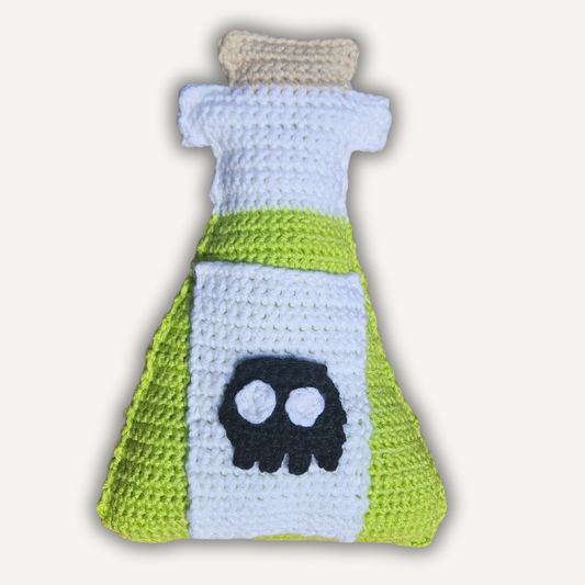 Poison Bottle Pillow