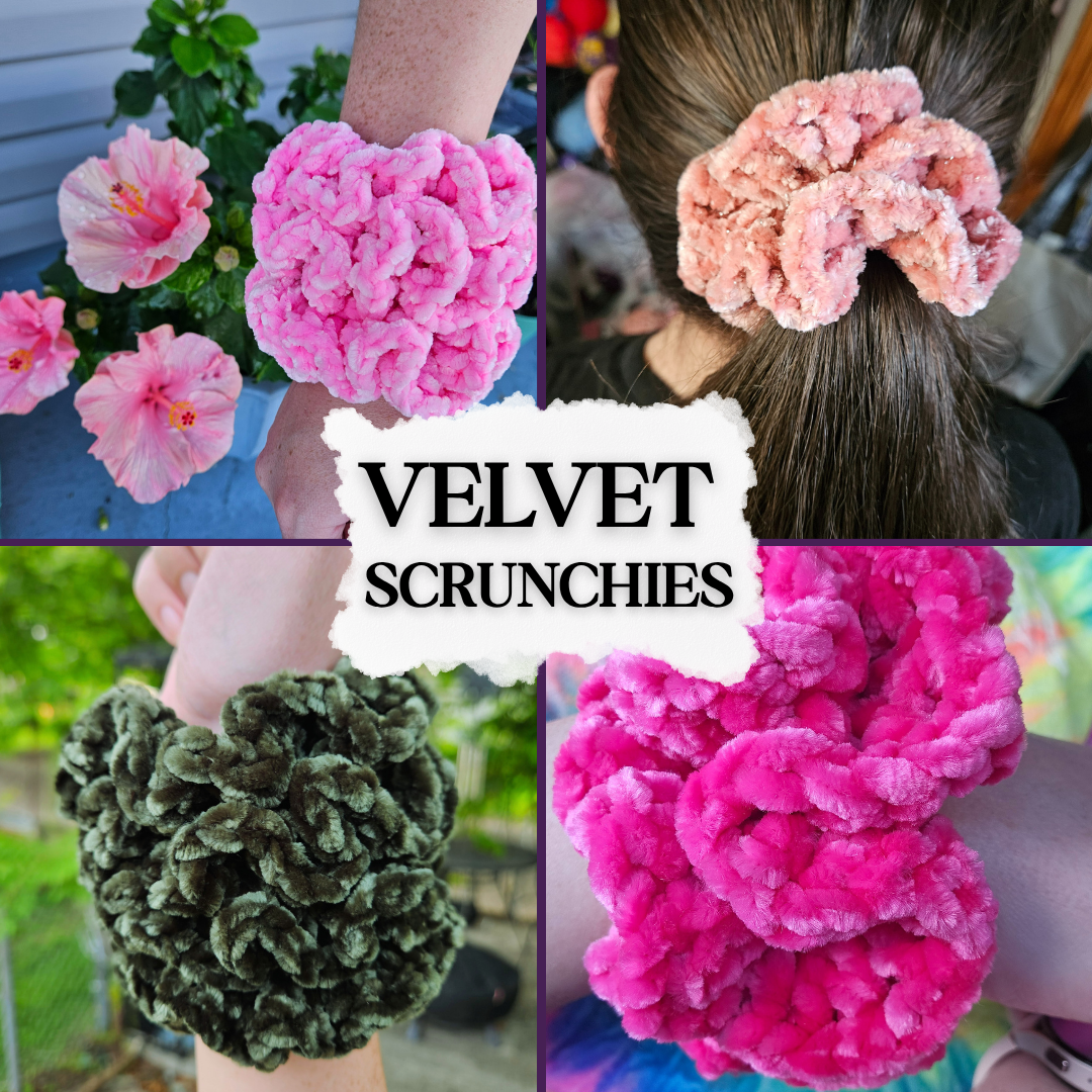 Velvet Scrunchies