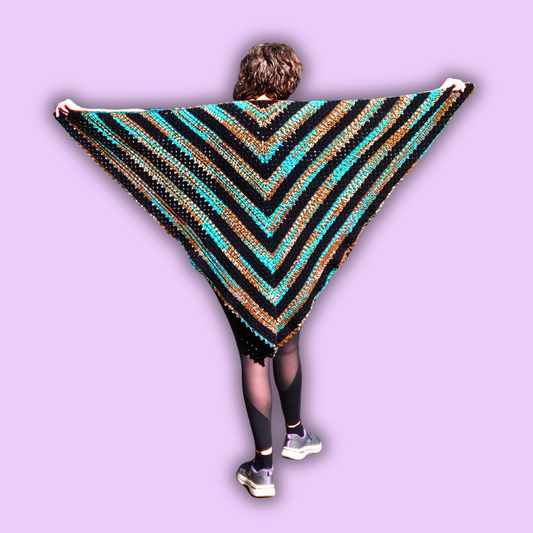 Wild Wisteria Shawl