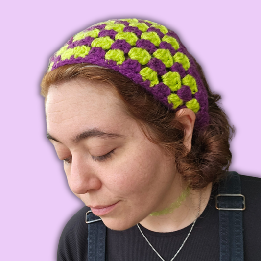 Granny Square Bandana's - Stripes