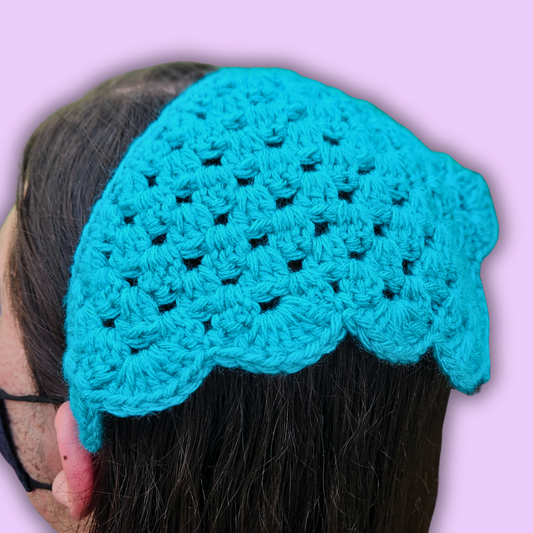 Granny Square Bandana - Solid Colors
