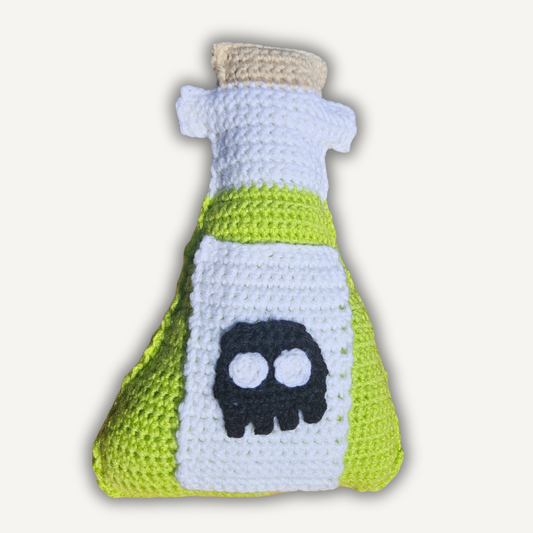 Poison Bottle Pillow